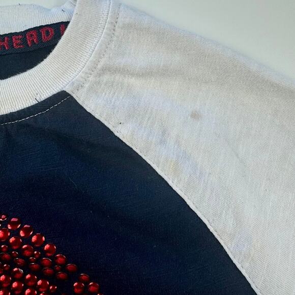 Marvel Spider-Man Studded Mask Boys Short Sleeve Raglan T-Shirt, Size Medium 8 - Picture 6 of 12